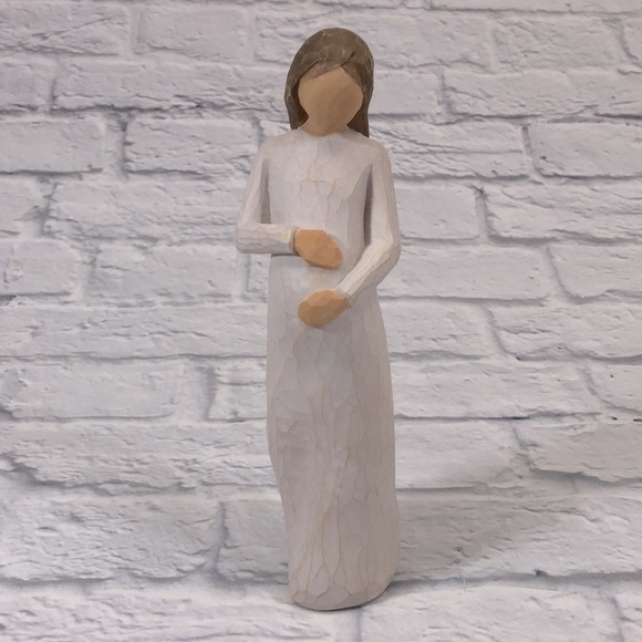 Willow Tree CHERISH Figurine.Pregnant woman ‘02***